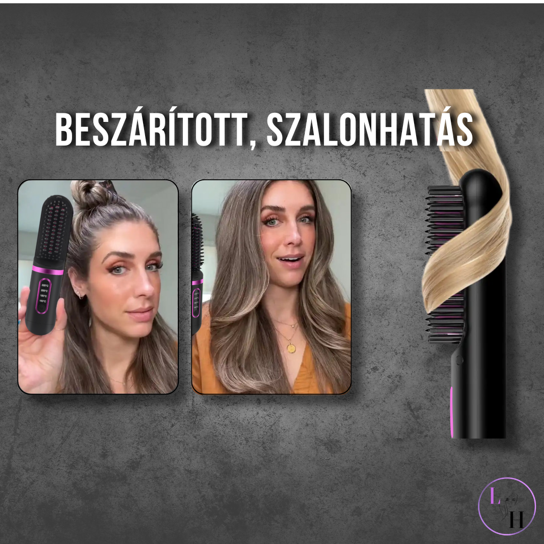 LumiStyle Brush Pro Hordozható Hajformázó