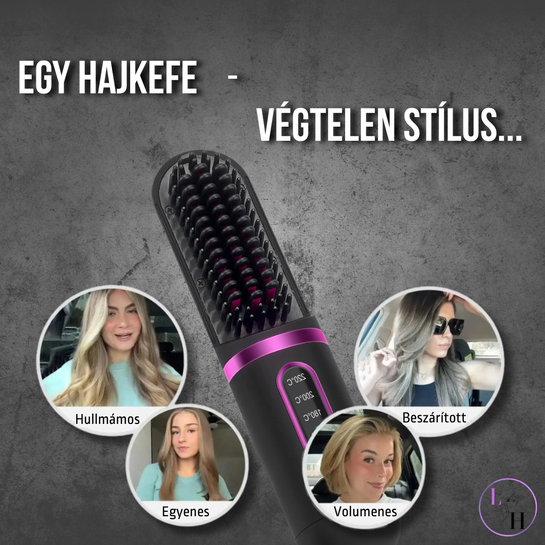 LumiStyle Brush Pro Hordozható Hajformázó