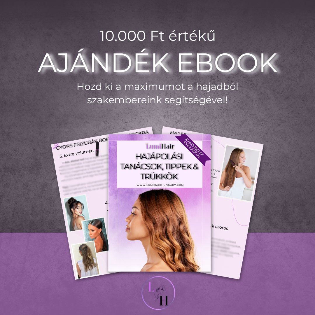 LumiStyle Brush Pro Hordozható Hajformázó - AJÁNDÉK ebookkal!